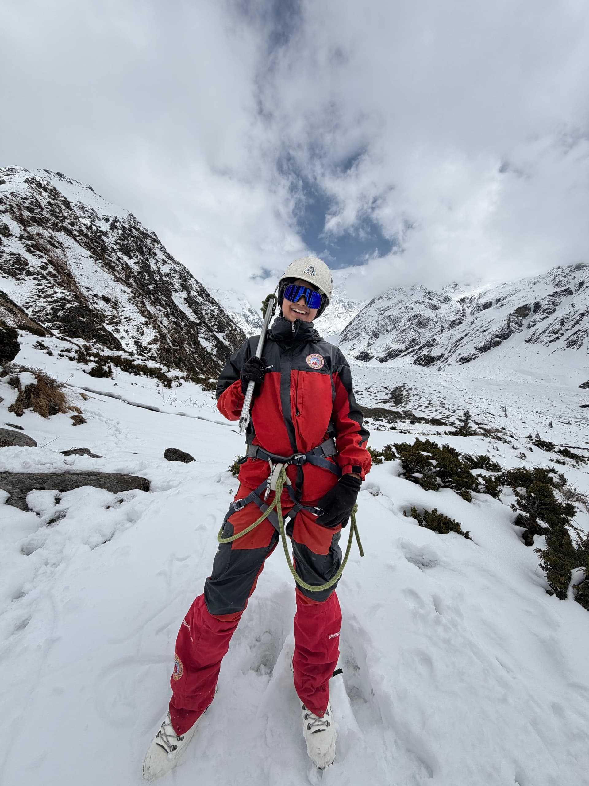 Riya, co-founder of Sadhana Saarthi and NIM-certified mountaineer