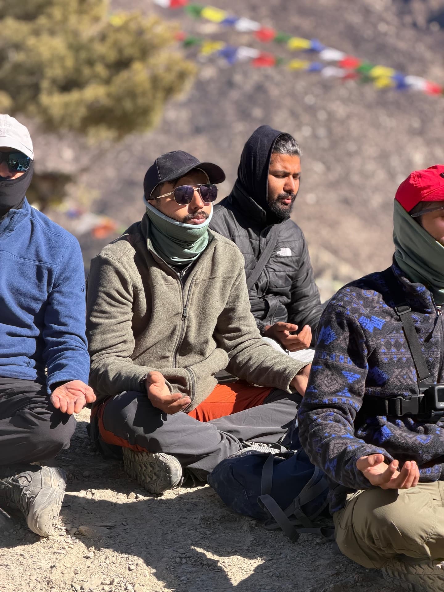 Tea house stop on the Annapurna trek