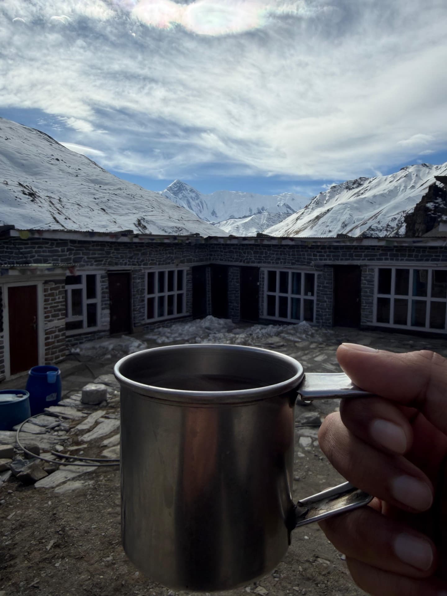 High-altitude scenery on the Annapurna Circuit