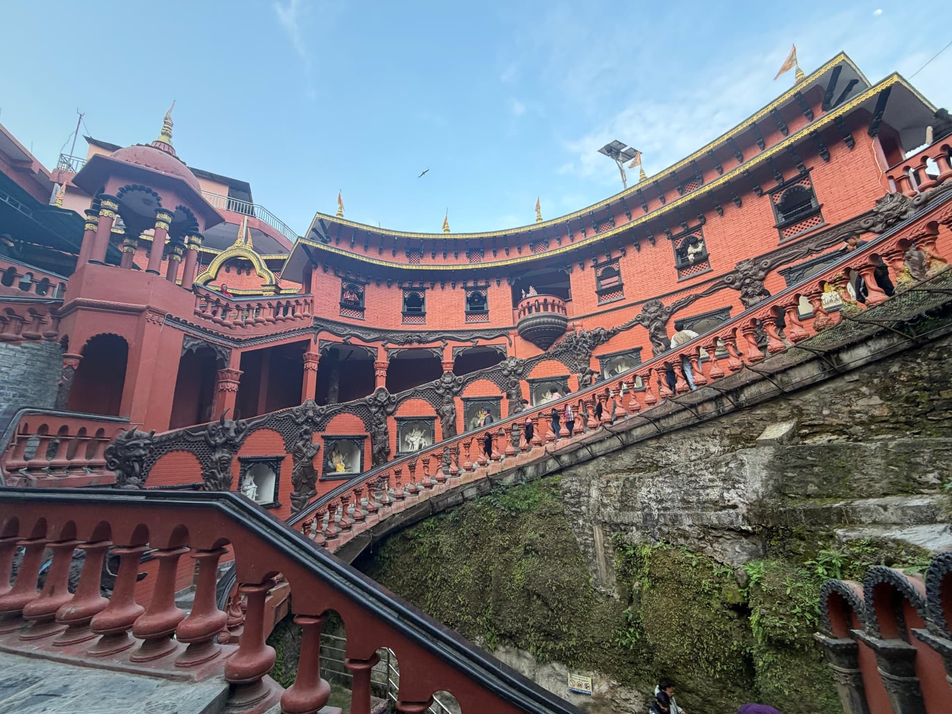 Sacred Nepal yatra — quiet moment in a hilltop shrine