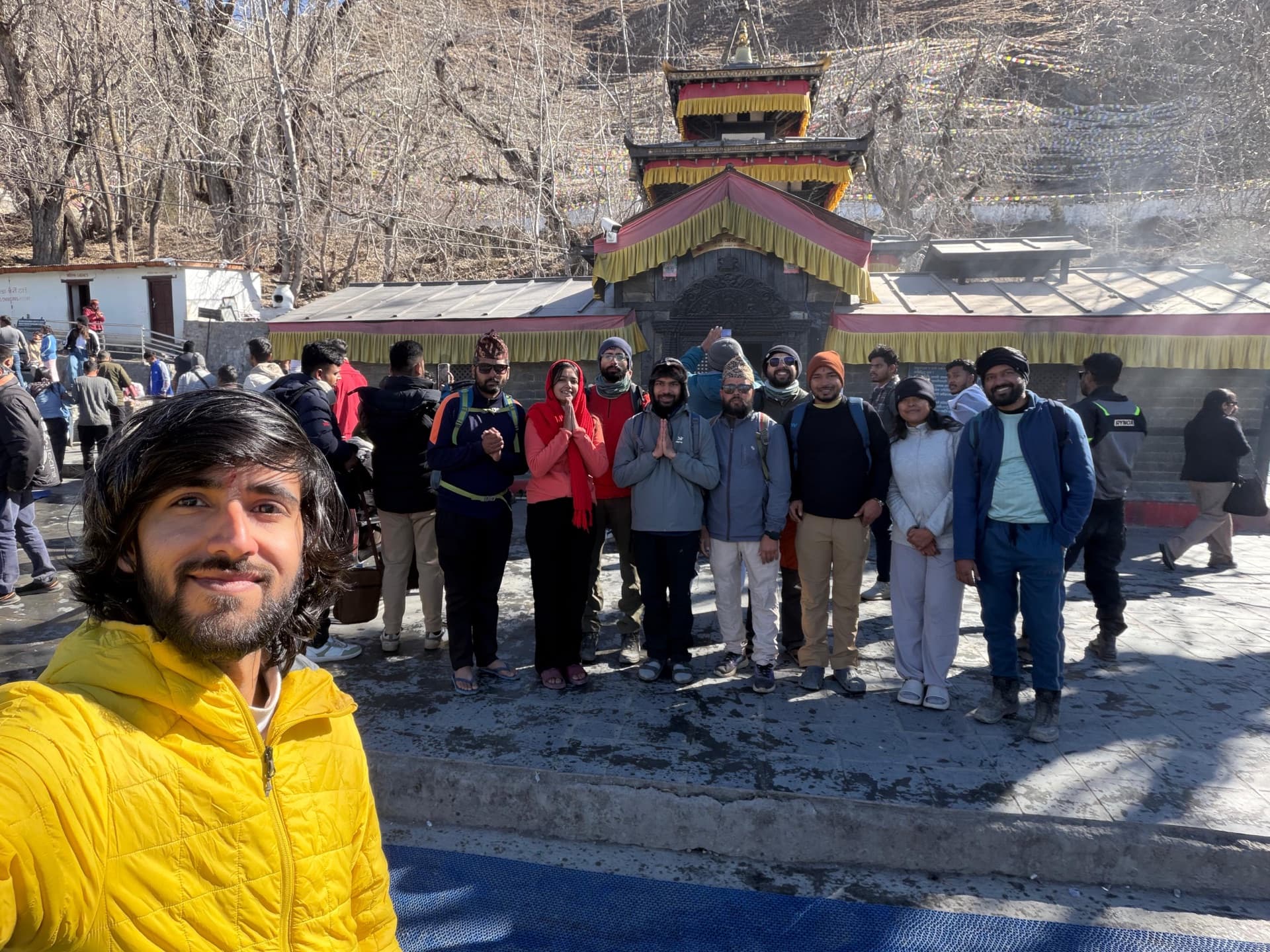 Sacred Nepal yatra — Buddhist stupa in the Kathmandu valley